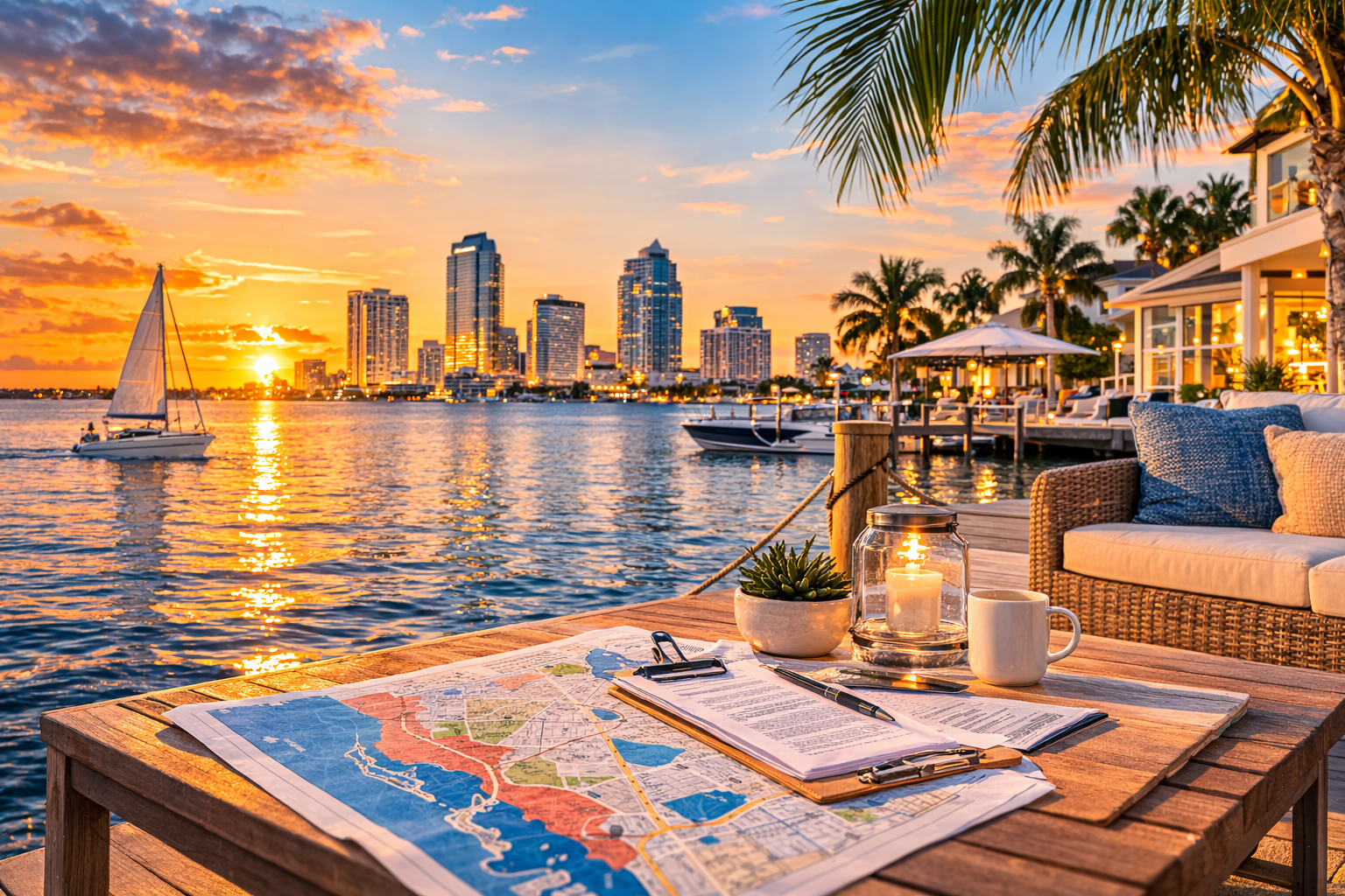 tampa water front living